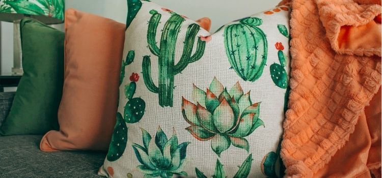 How to Clean Throw Pillows Without Removable Cover