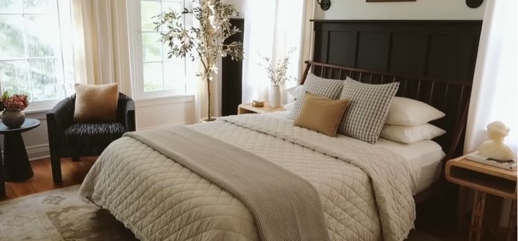 What Size Throw Pillows for Queen Bed